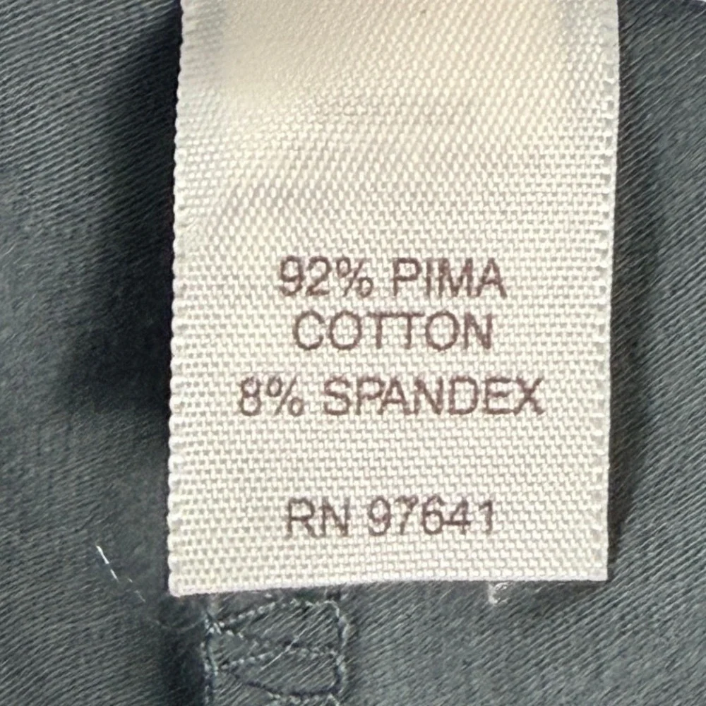 J. Jill Grey Onyx Pima Cotton Blend Ankle Leggings Womens Medium 701637 NWT - Picture 9 of 9